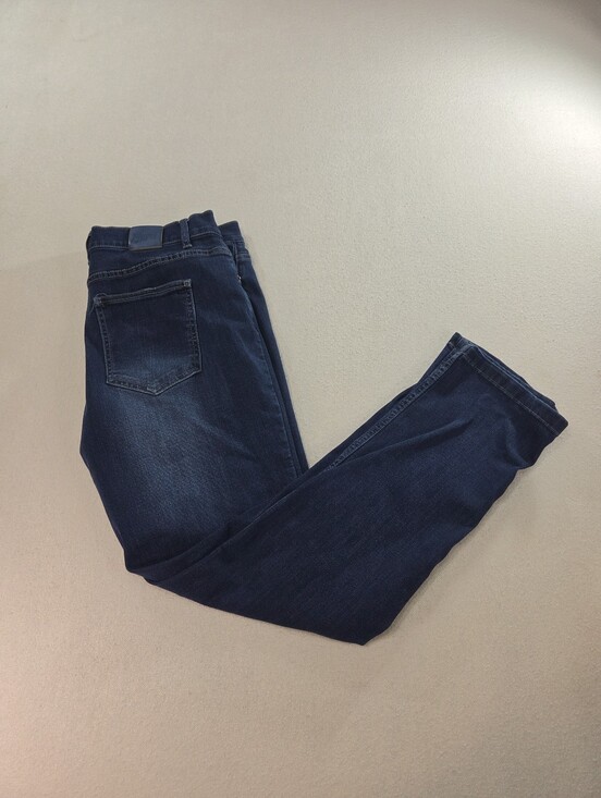 Mugsy Jeans Other - Mugsy Kinzies Jeans 35x32 Dark Wash Stretch Denim